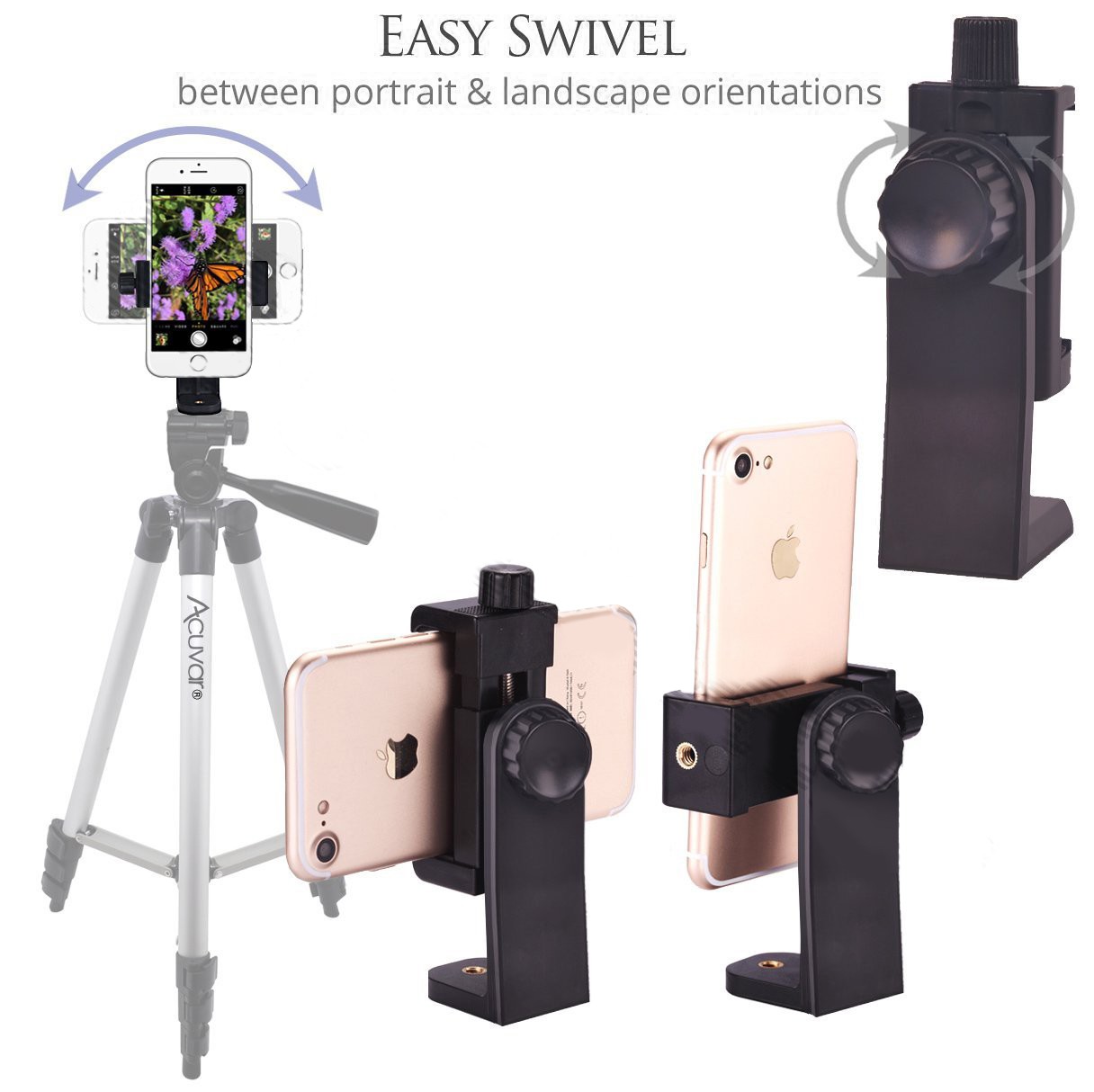 Flexible Small Octopus Tripod Bluetooth Remote Stand Rotating Phone Holder