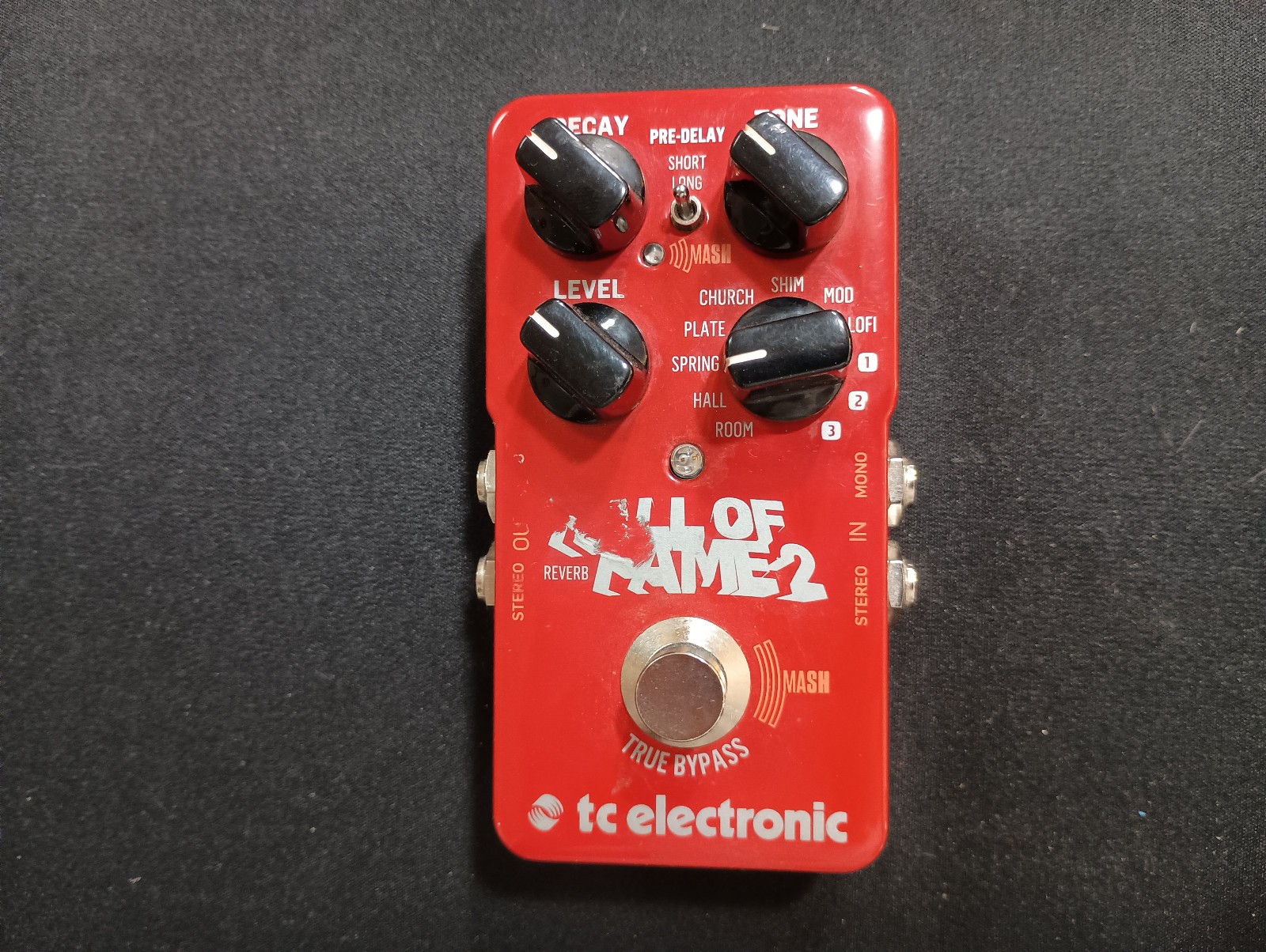 TC Electronic Hall of Fame Reverb Guitar Effect Pedal
