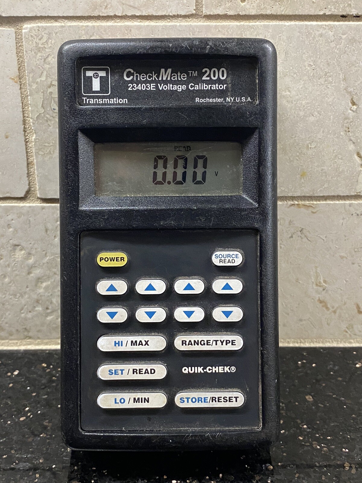 TRANSMATION 23403E VOLTAGE PROCESS CALIBRATOR CHECKMATE 200