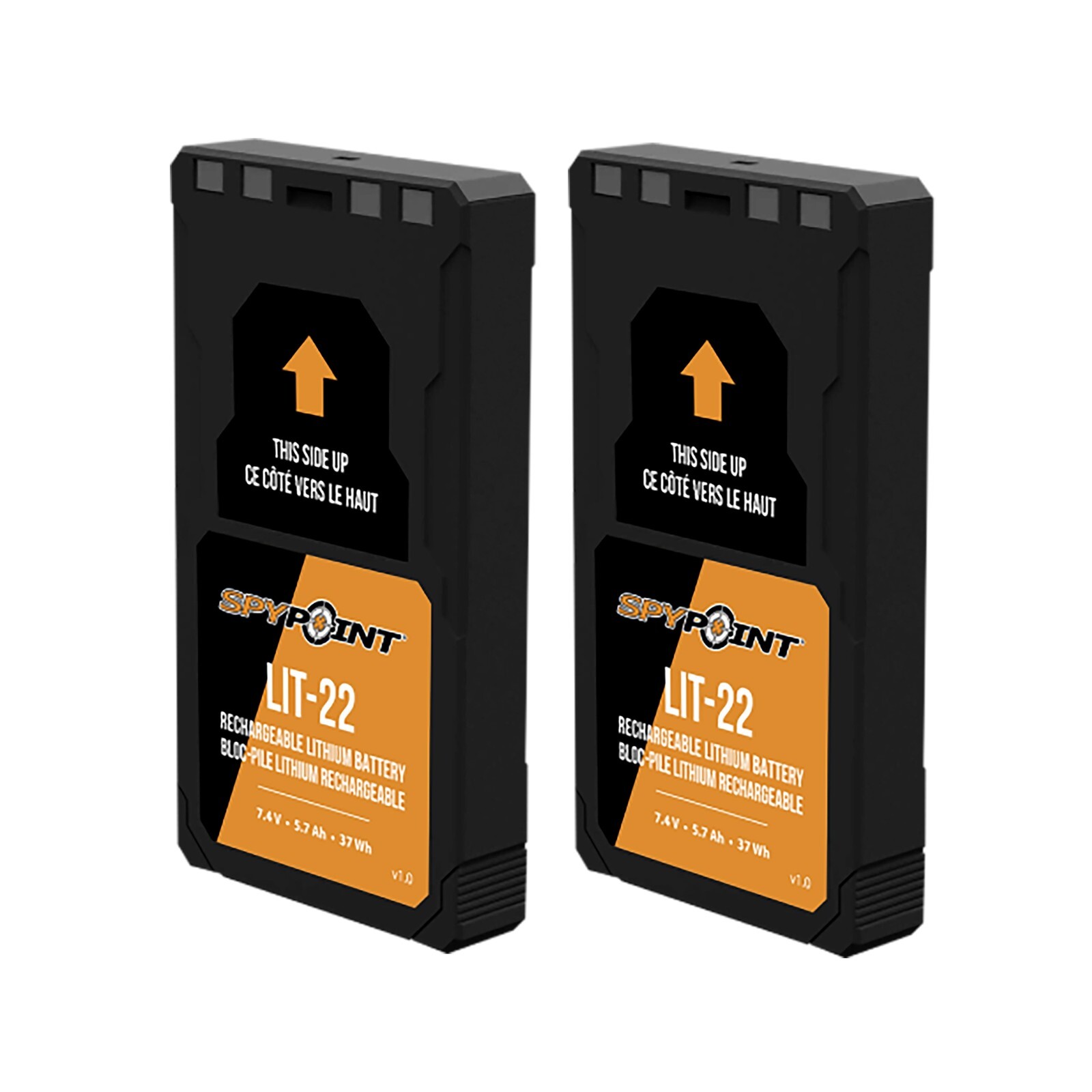 Spypoint FLEX Rechargeable Camera Lithium Battery Twin Pack (LIT-22) #05538