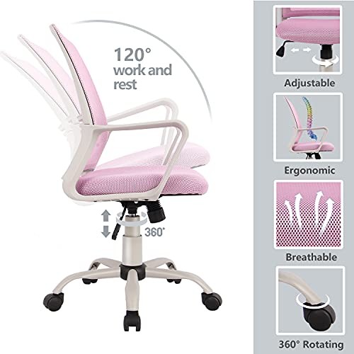 ZUNMOS OFFICE CHAIR ERGONOMIC OFFICE CHAIR LUMBAR SUPPORT HOME OFFICE DESK CHAIR