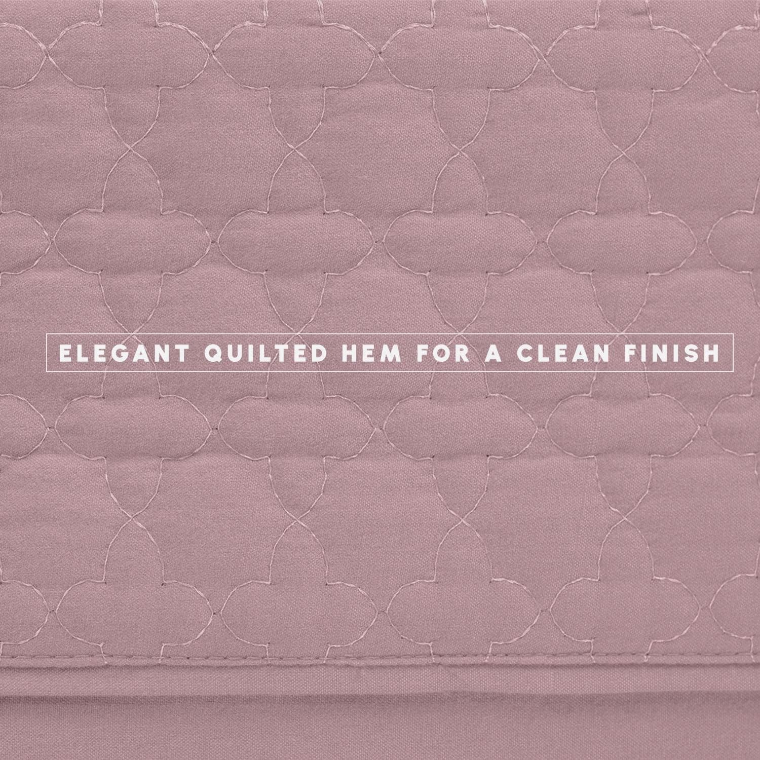 Luxurious 4-Piece Quilted King Sheet Set - 1500 Thread Count, Wrinkle Resistant