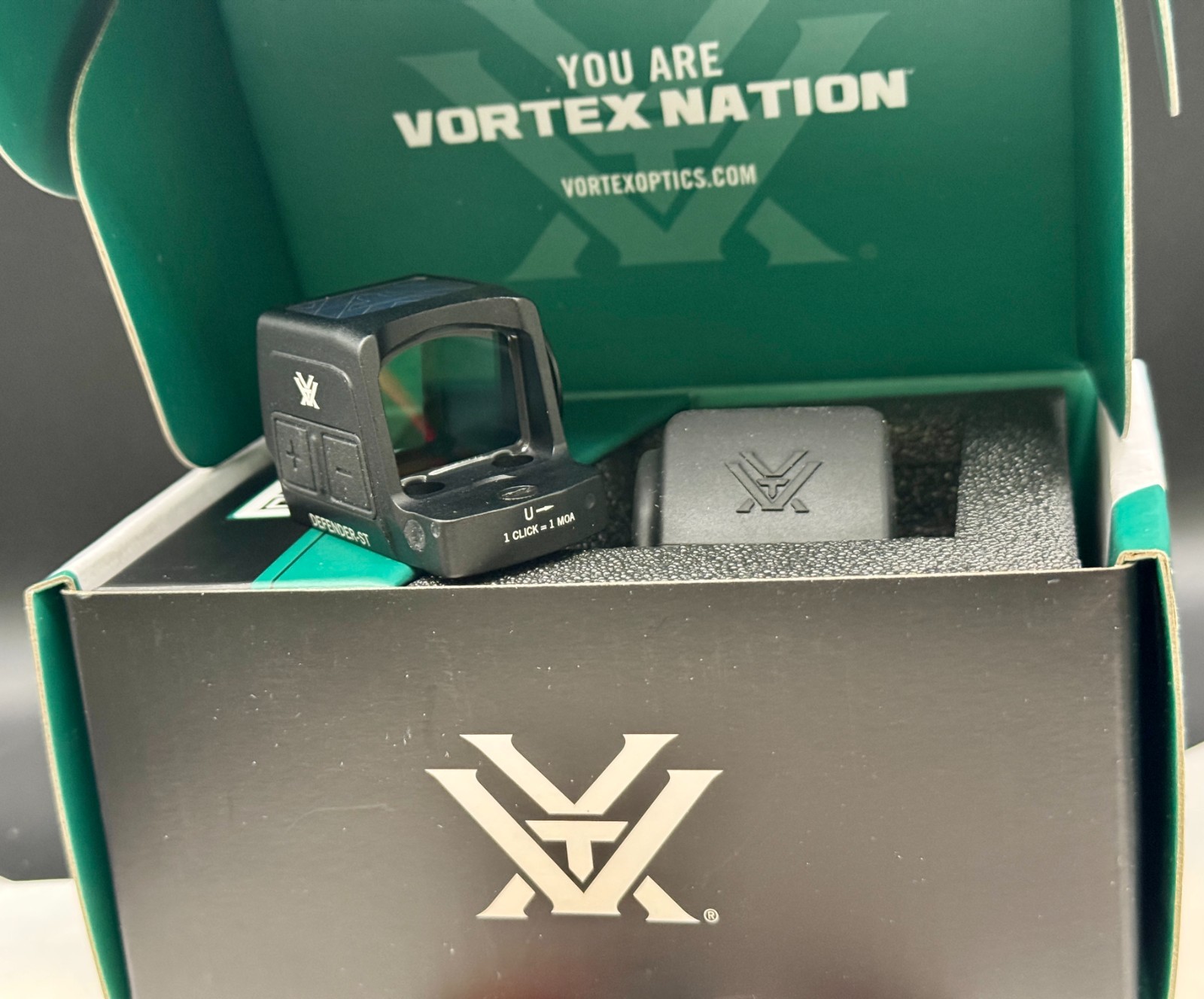 Vortex Defender-ST Enclosed Solar Micro 1x22.5mm Reflex Red Dot DFST-MRD3-E