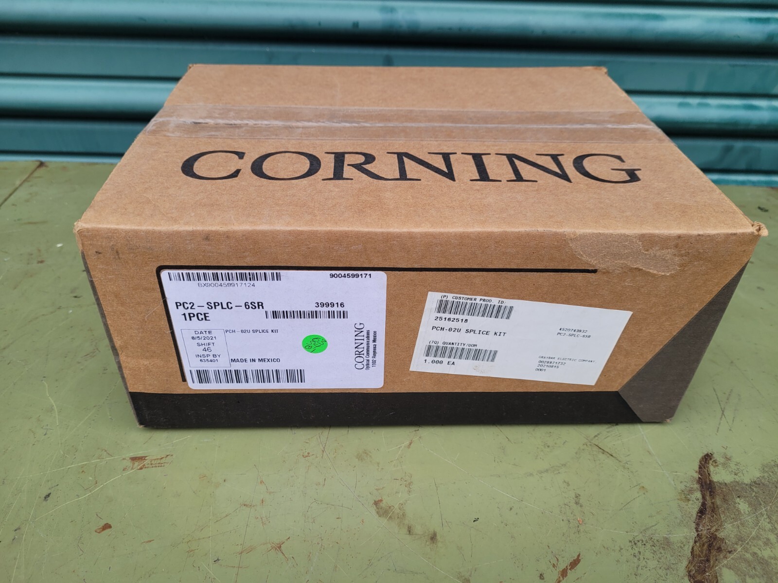 BRAND NEW CORNING PC2-SPLC-6SR 6 SPLICE TRAY FOR PCH-02U PRETIUM