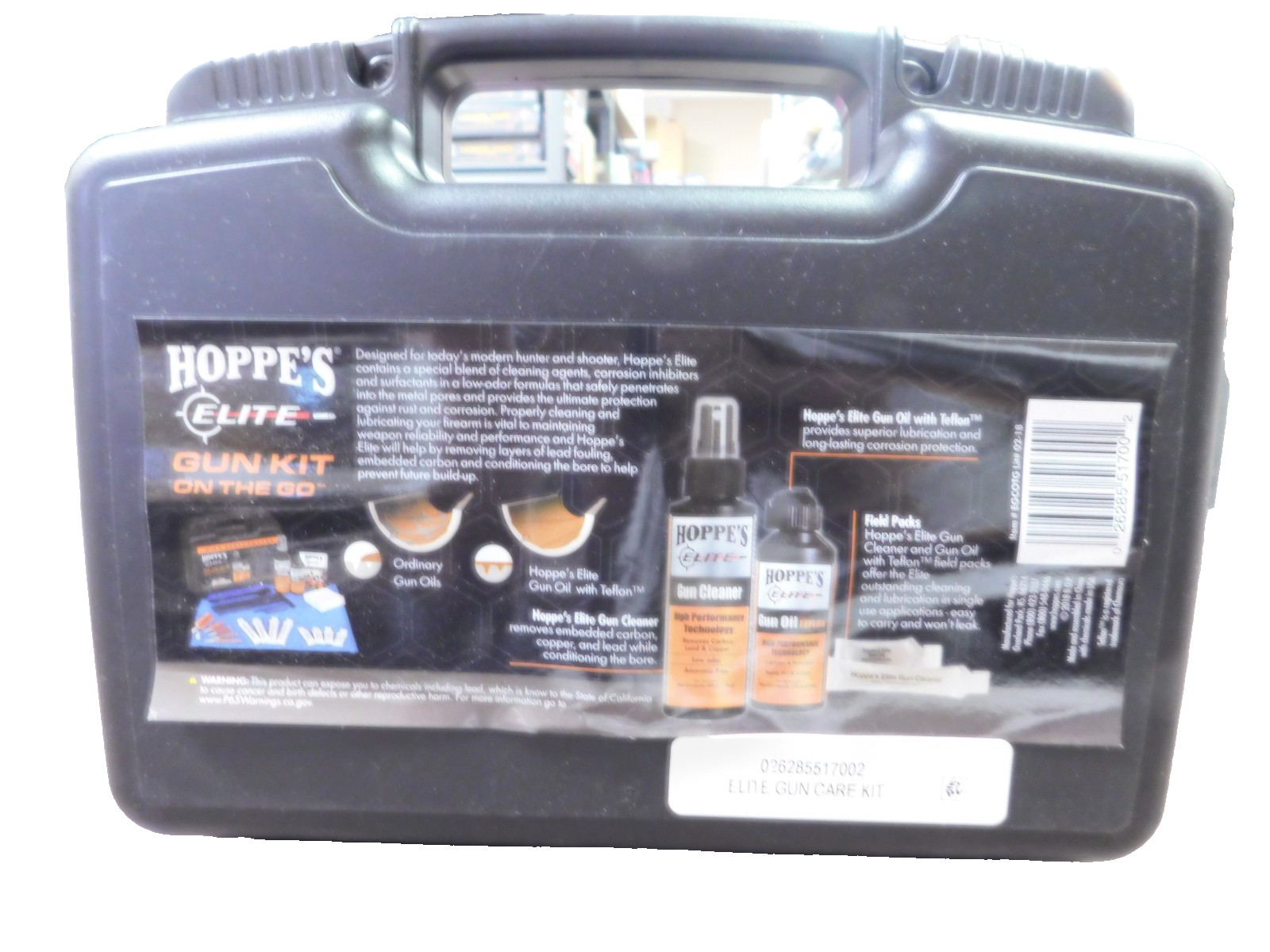Hoppe's Elite Gun Care On-The-Go Cleaning Kit-EGCOTG
