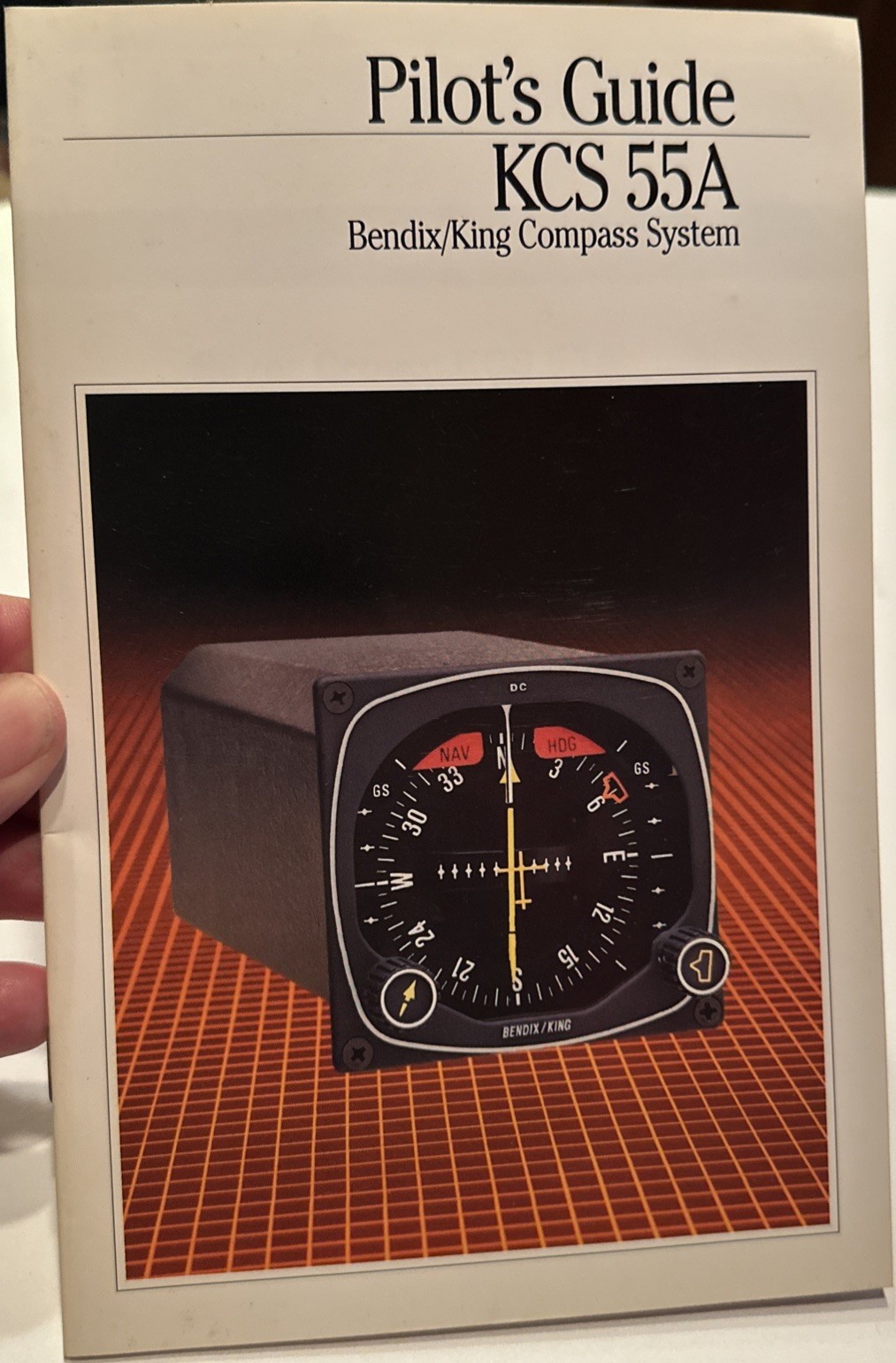 KCS55A Pilot's Guide Bendix King Compass System Booklet