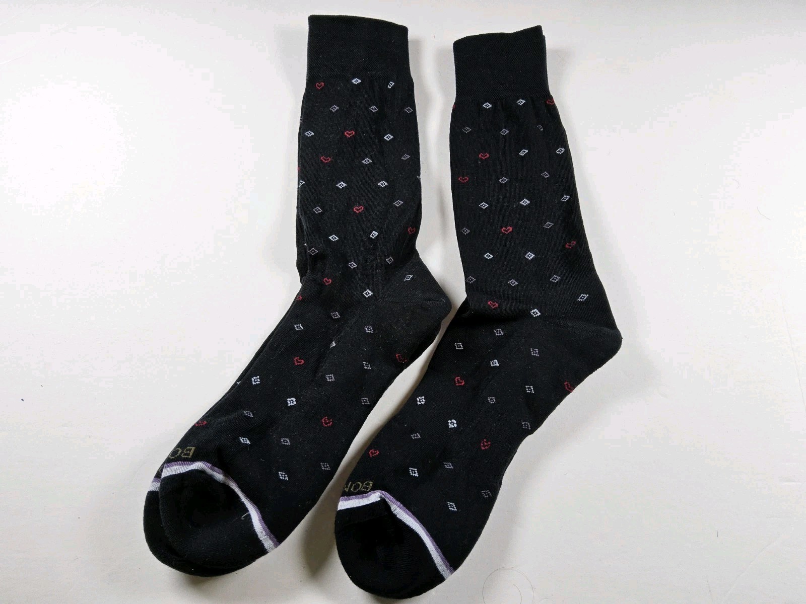 Bombas Lightweight Dress Calf Socks Lot Of 2 Pairs Size L