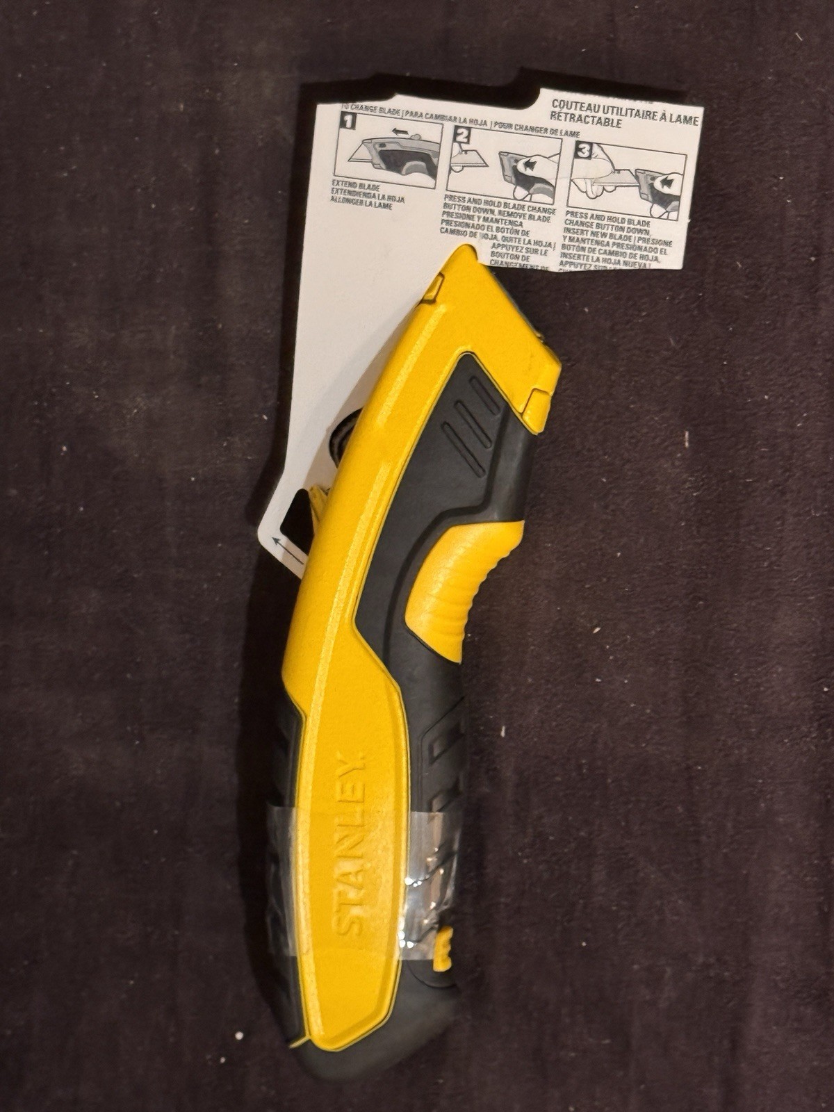 Two (2) Stanley Retractable Utility Knife
