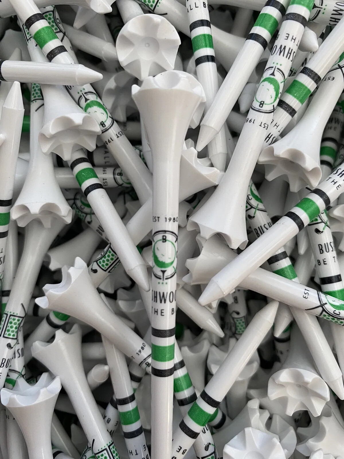 New 100 3 1/4 3.25" EPIK Evolution Golf Tee PTS Caddyshack Bushwood Country Club