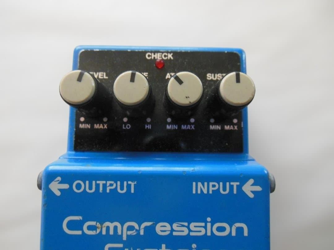 BOSS Compression Sustainer Guitar Effects Pedal