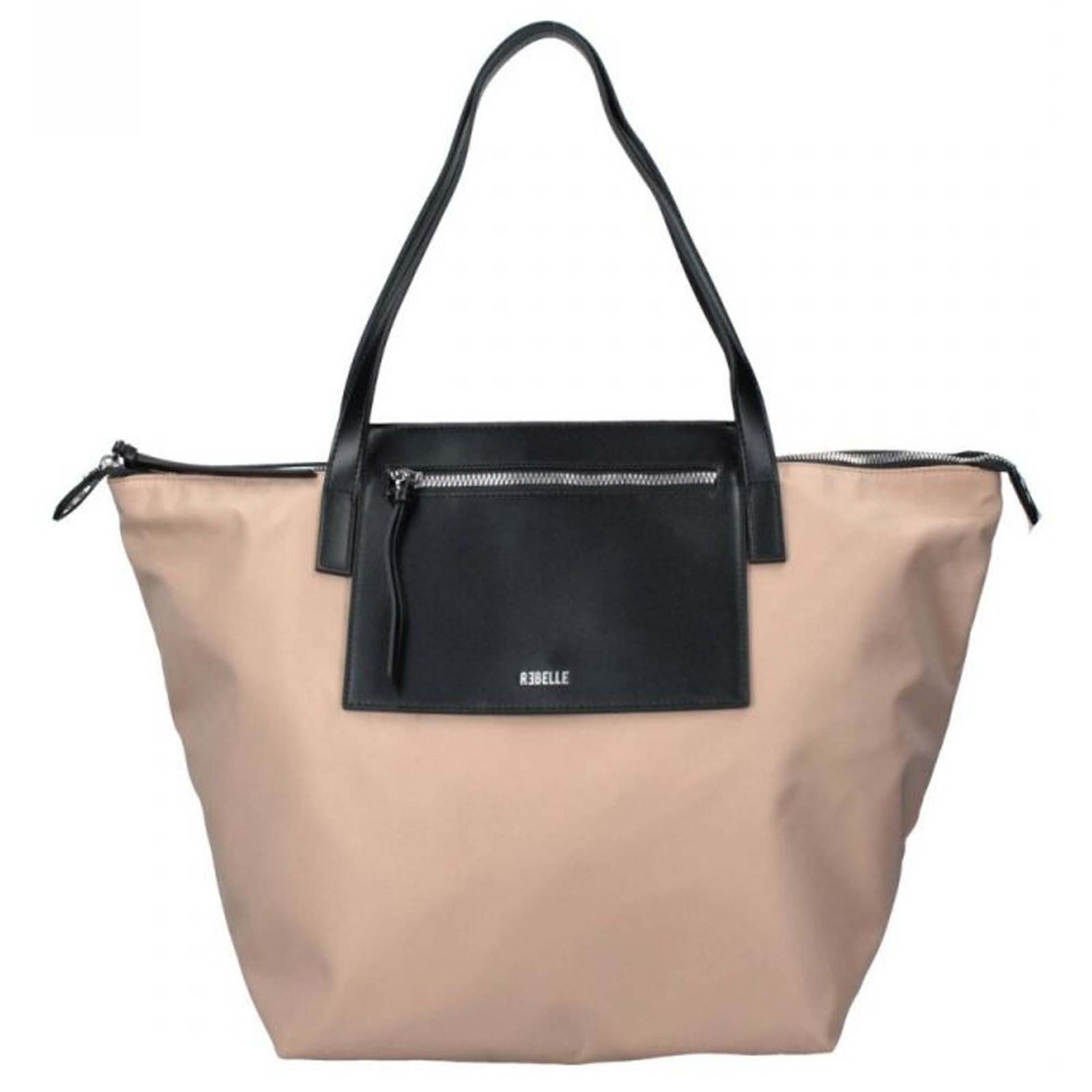 REBELLE NOA Big Nylon Sand Shoulder Bag