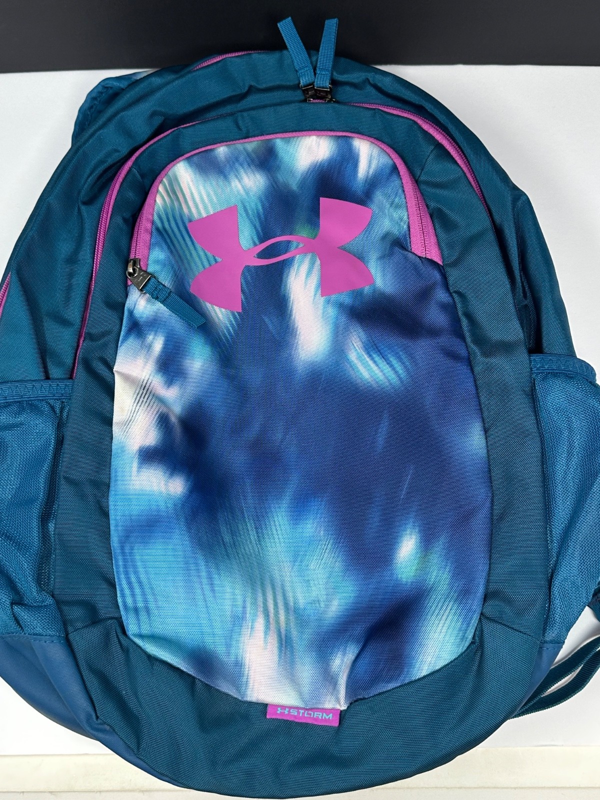 Under Armour Storm Backpack Blue Pink K0