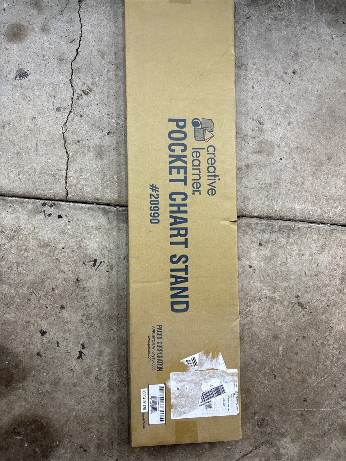 Pacon Display Stand 78" Height x 77" Width - Silver