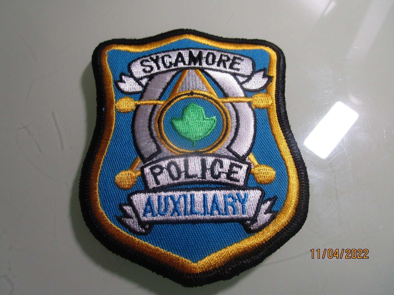 SYCAMORE AUXILIARY POLICE DEPT. PATCH