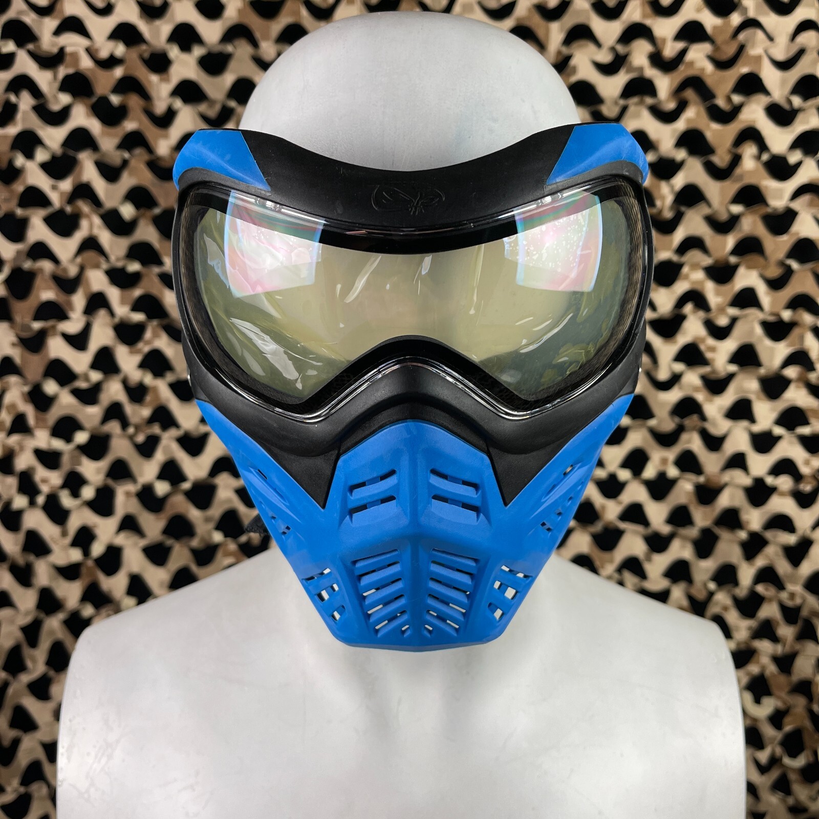 NEW V-Force Grill 2.0 Paintball Mask - Azure w/ Clear Lens