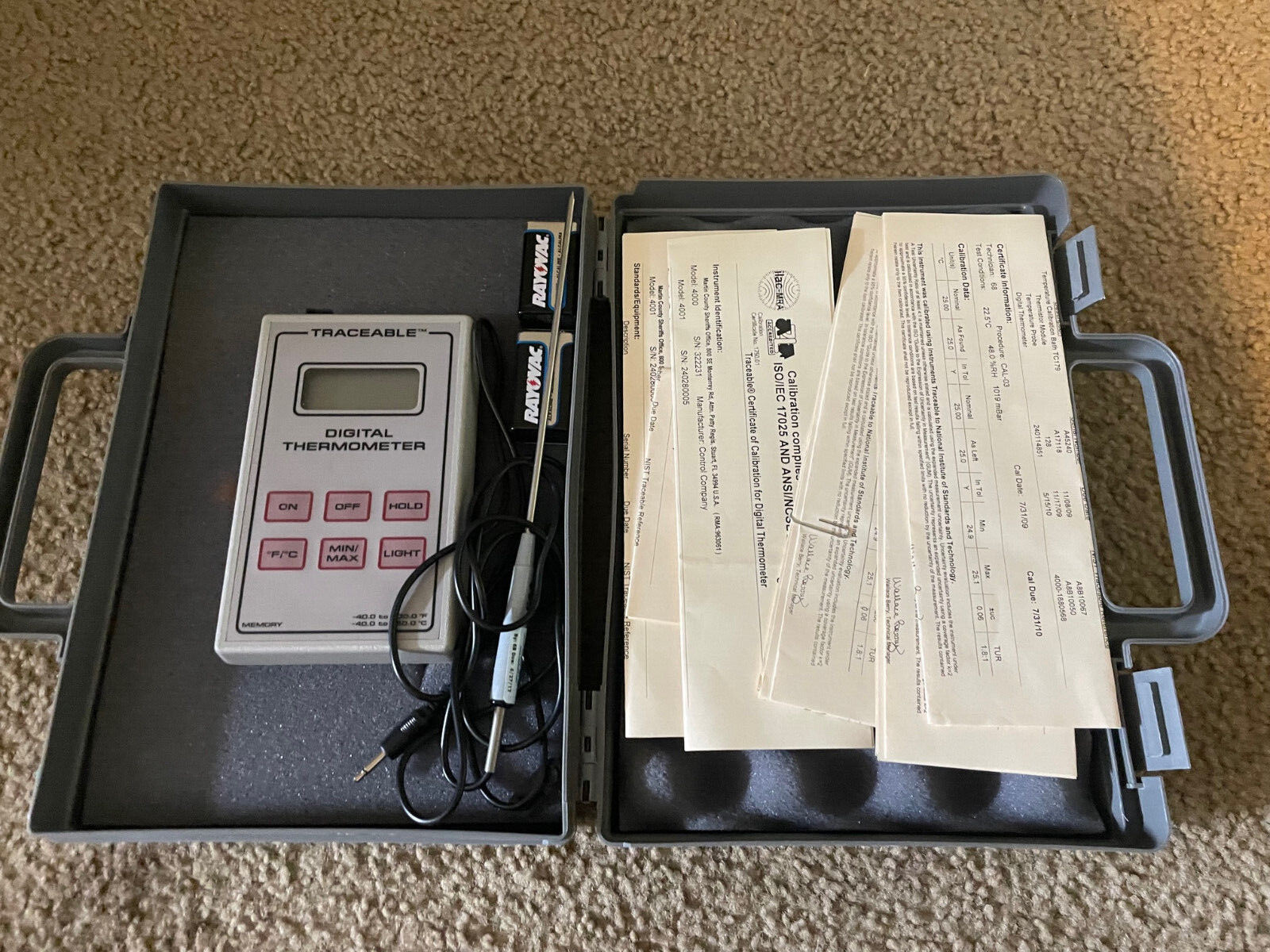 Traceable 4000 Digital Thermometer