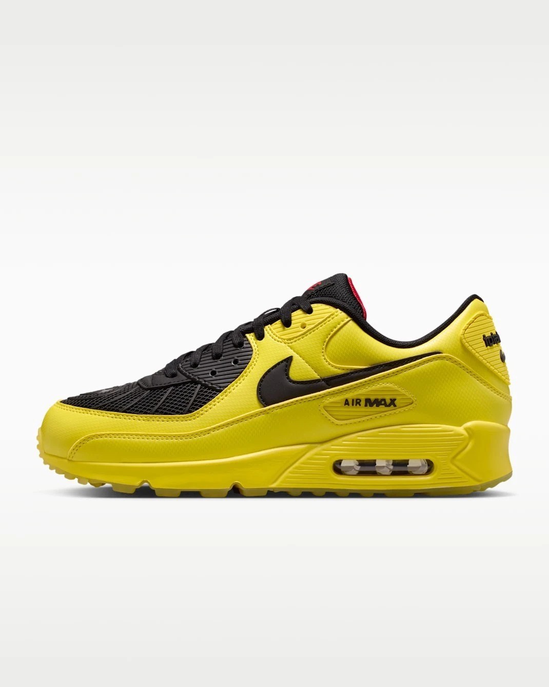 Nike Air Max 90 Yellow Black Men's  Athletic Shoes