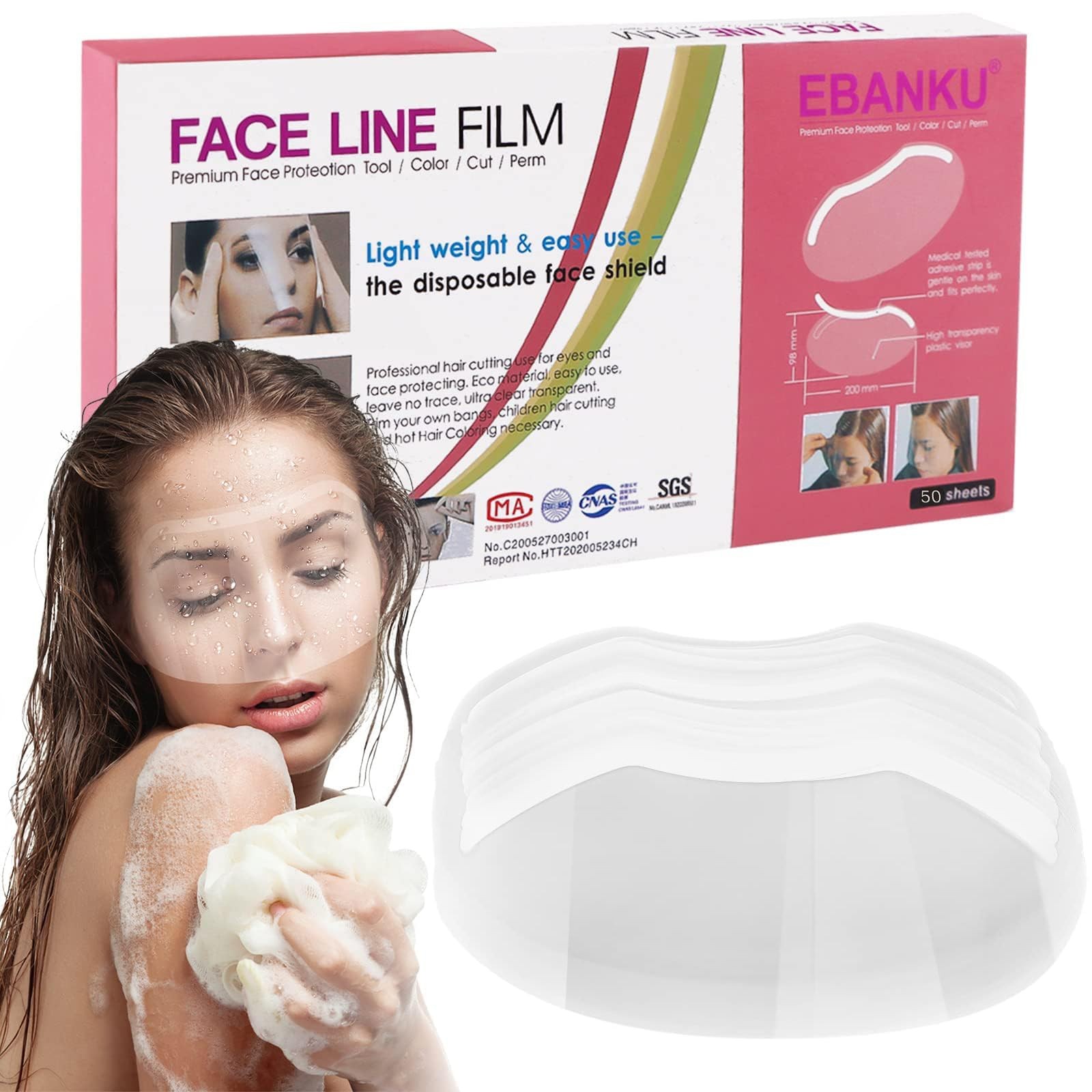 Microblading Shower Visors Eyelash Eyebrow Protector Goggles Shield