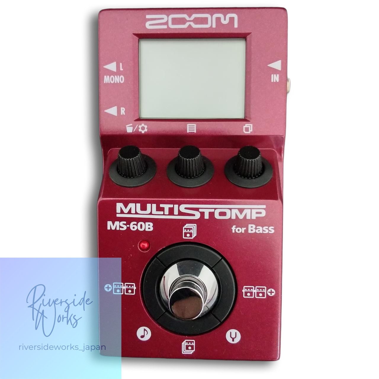 ZOOM MS-60B Multi-Effects Pedal for Bass Guitar Used JP
