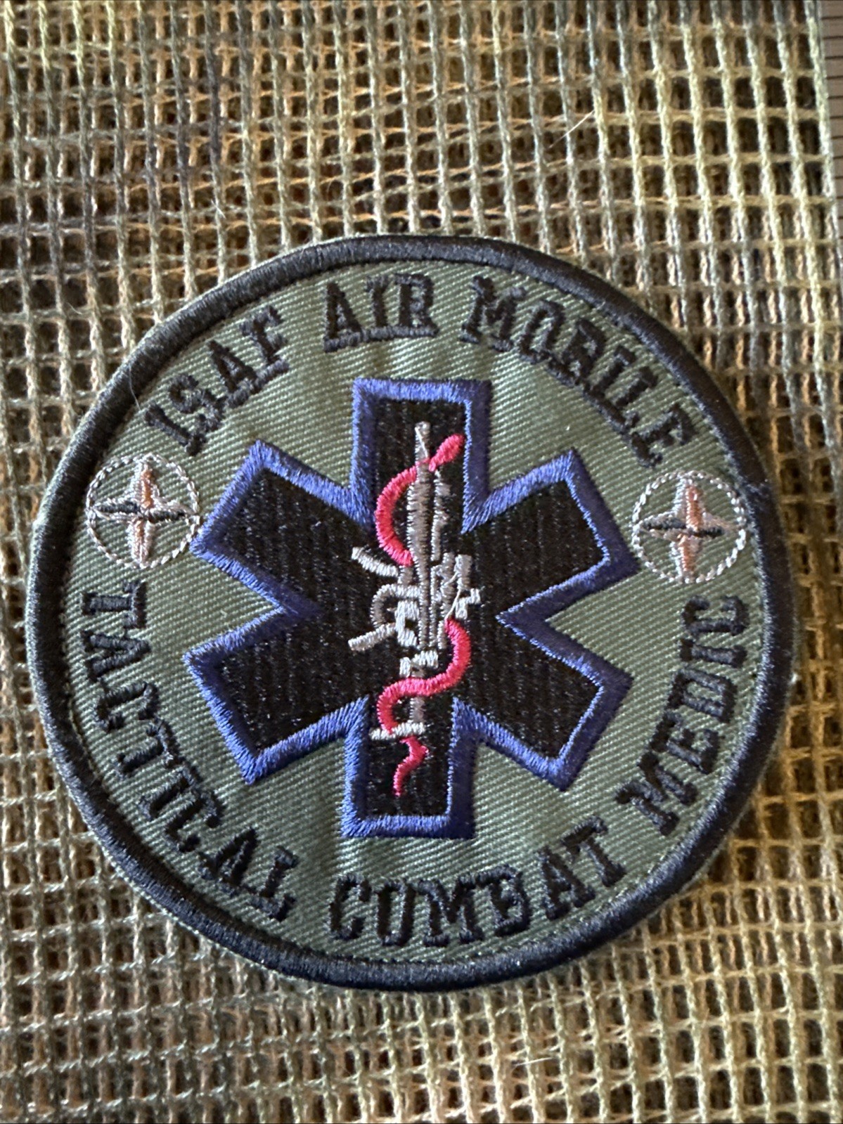French NATO Air Mobile Response Team - Tactical Combat Medic Patch ODG