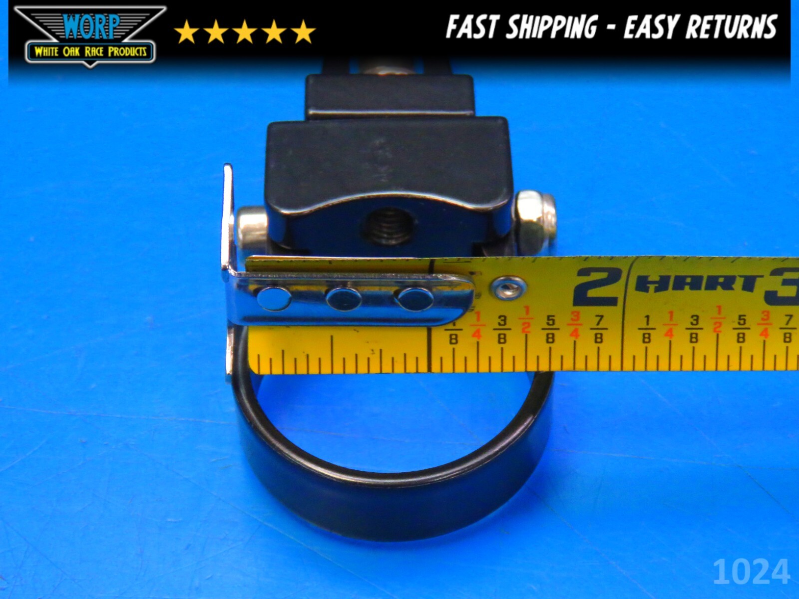 NEW UTV / OFFROAD 1.5" LIGHT BAR TUBE CAGE MOUNTS BLACK PAIR SET 1-1/2"