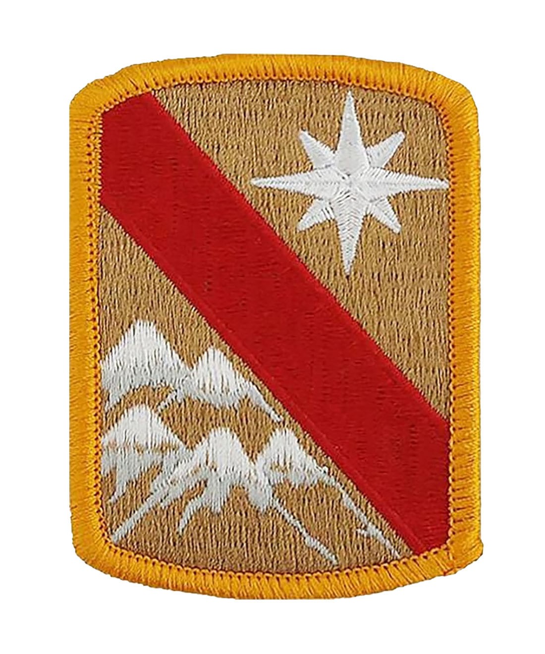 43rd Sustainment Brigade Color Patch with Hook Fastener-Veteran Owned Business