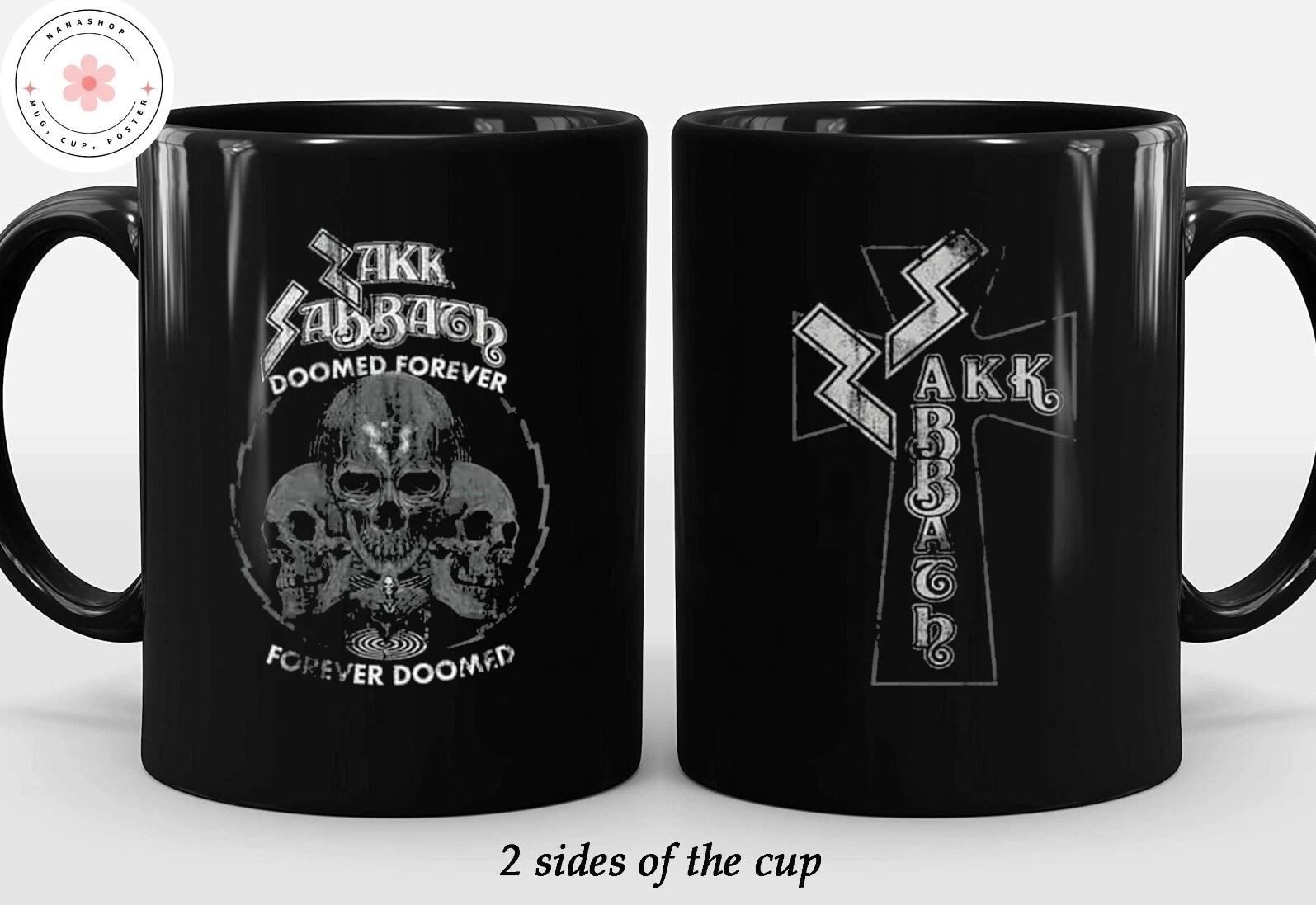 Black Label Society Tour Merch Zakk Sabbath 2025 Doomed Forever Mug