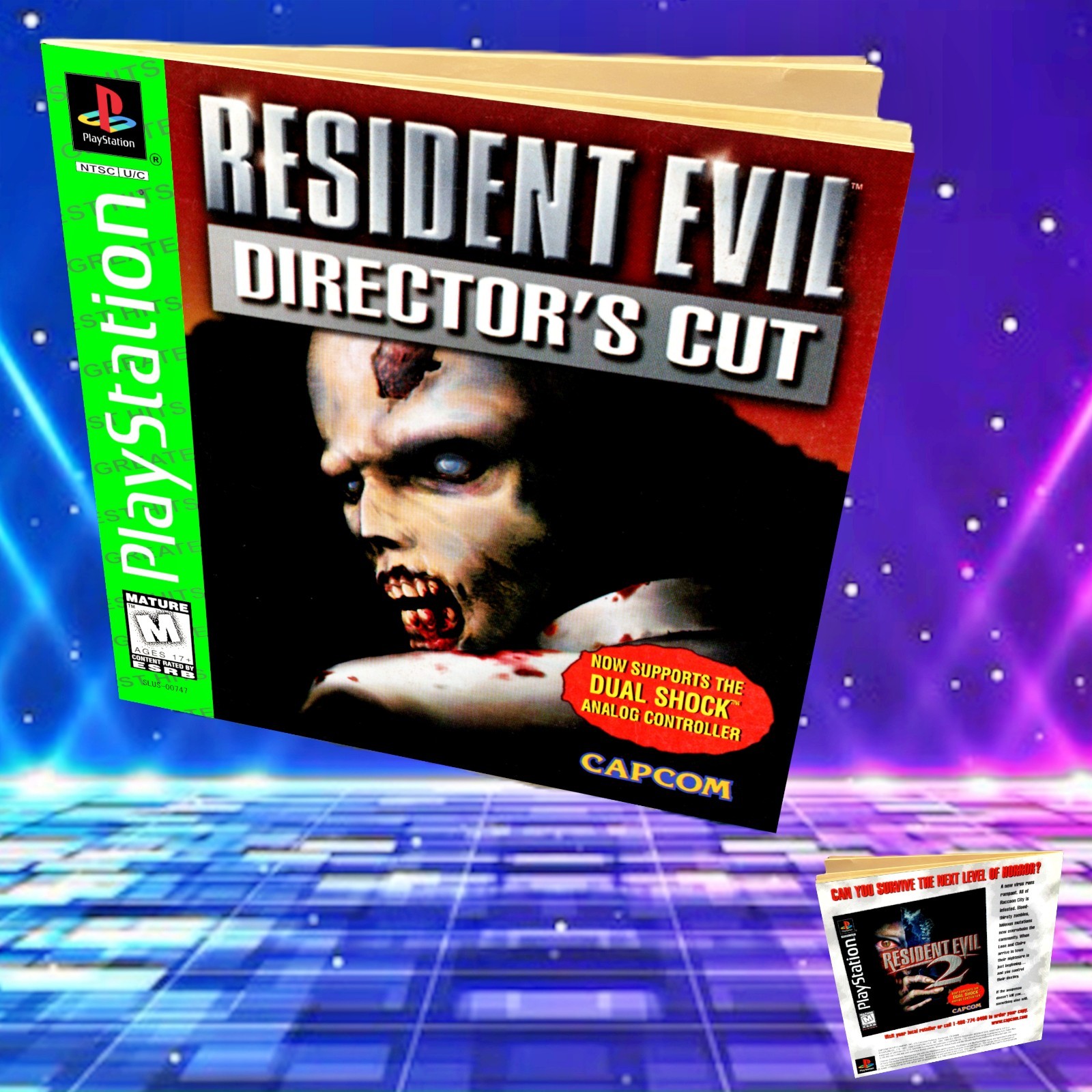 Replacement Manual for - Resident Evil Director's Greatest Hits - Booklet