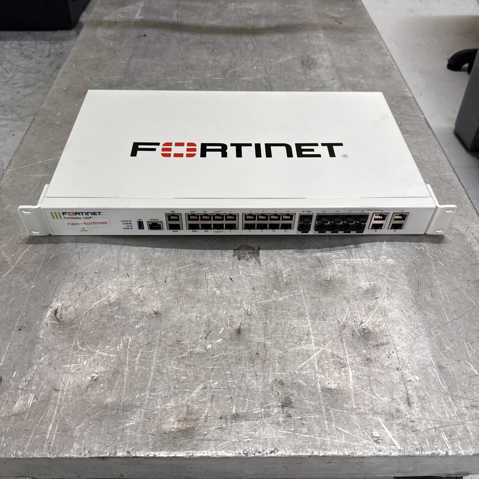 Fortinet FortiGate 100F Network Security Firewall FG-100F