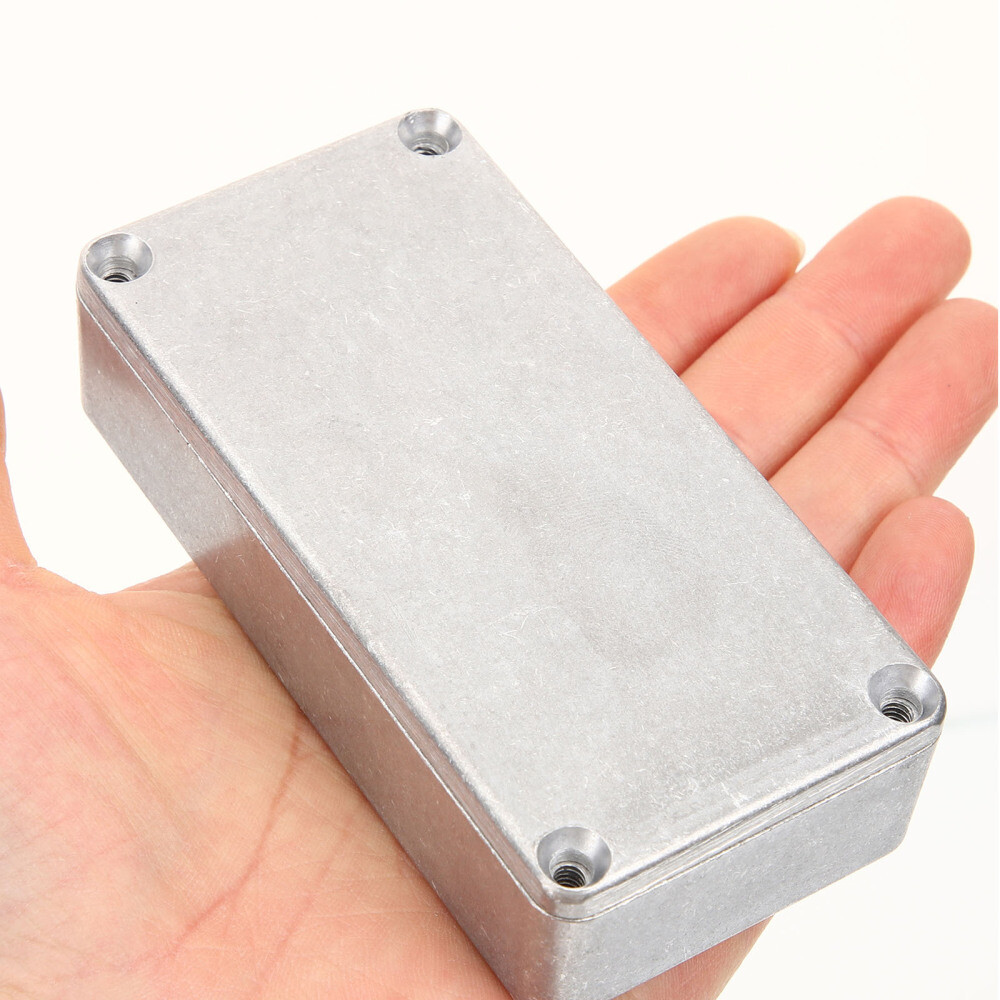 Replacement Aluminum Box Case Instrument Effector Enclosure Pedal Board