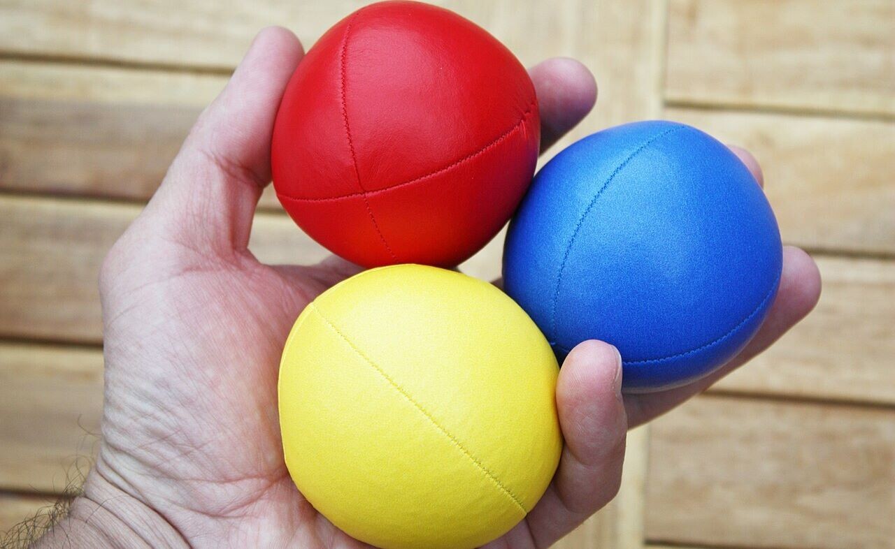 10 Did I show you a picture of "MY THREE BALLS"©?  Cards
