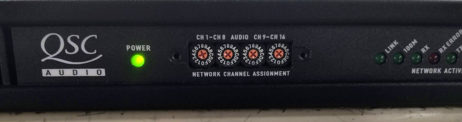 QSC Rave 160s Digital Audio Router