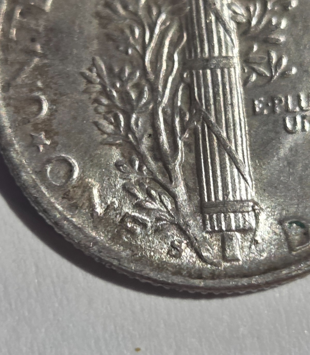 1945 S Mercury Dime