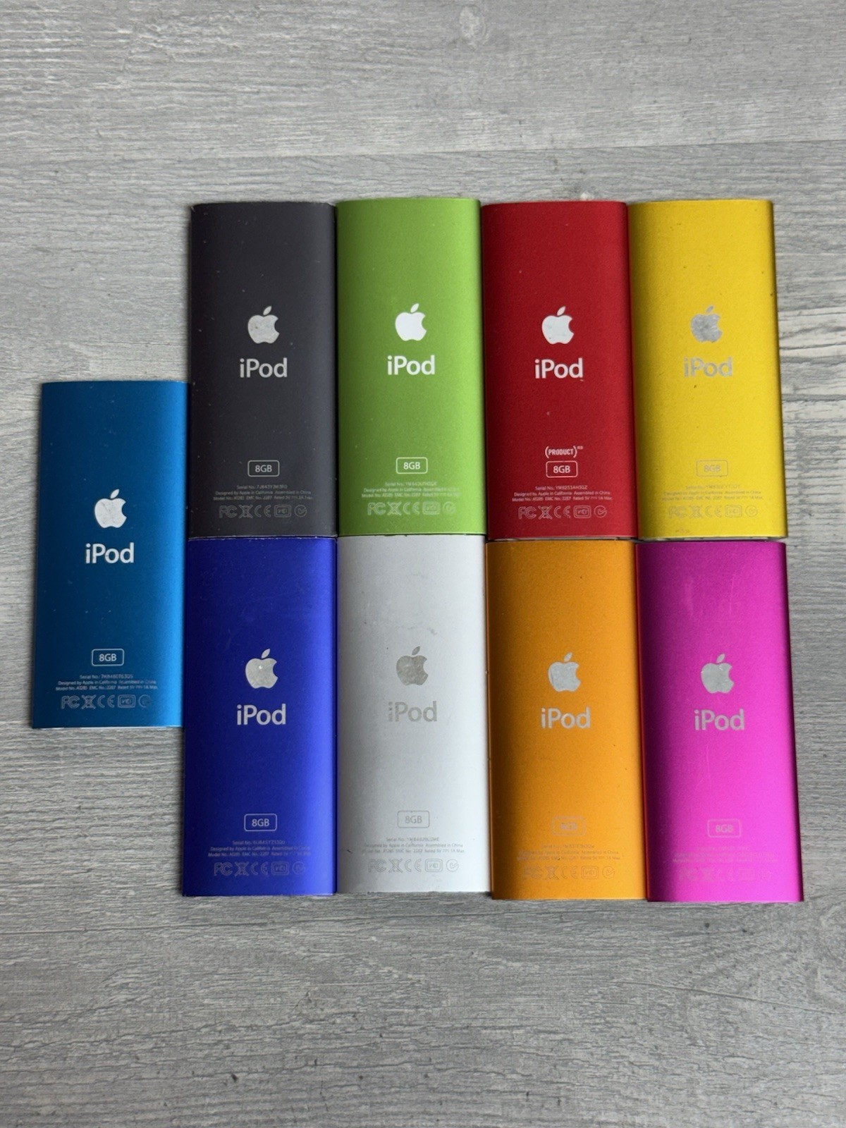 Apple iPod Nano 4th Generation 4GB 8GB - All Colors - Defective Battery