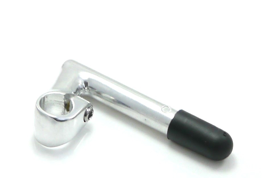 Bike Head Stem 22.2 Quill 140L Alloy Gooseneck Vintage Retro Silver 60mm or 80mm