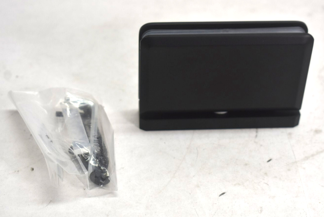 Top or Bottom Mount Adjustable Montreal Series Hinge Matte Black HP1VBGTCMB