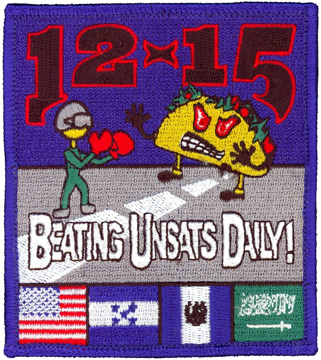 USAF COLUMBUS SPECIALIZED UNDERGRADUATE PILOT TRAINING CLASS 2012-15 PATCH