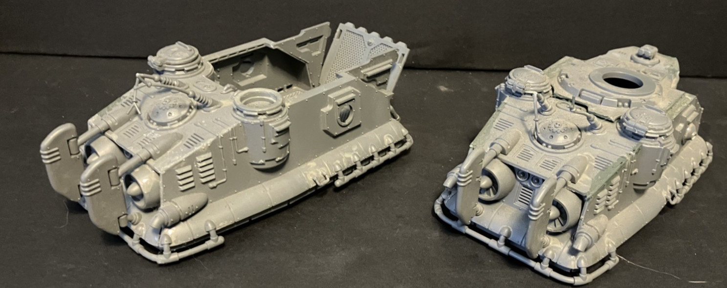 Warhammer 40K Adeptus Mechanicus Skorpius Dunerider & Disintegrator Incomplete