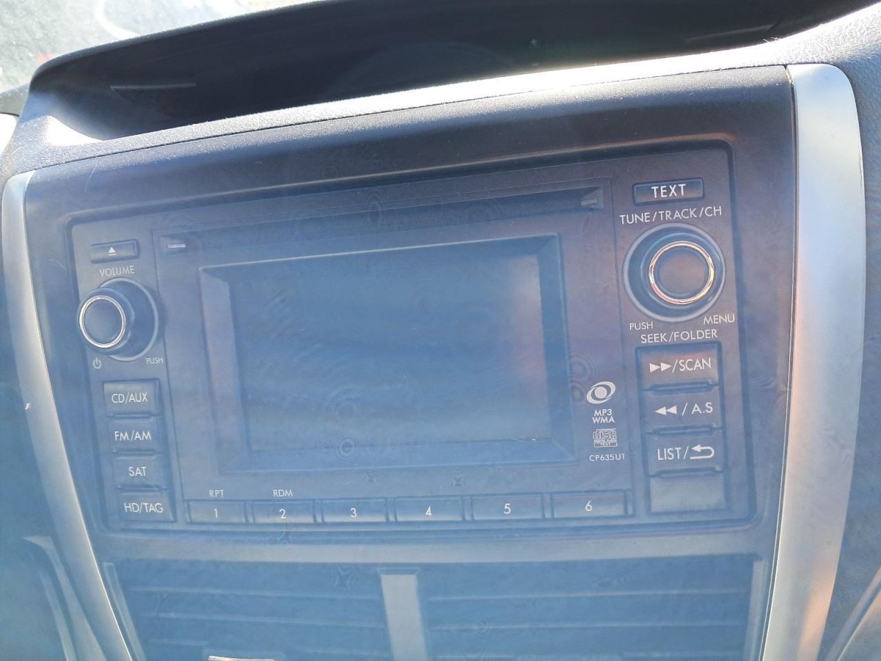 Audio Equipment Radio Receiver AM-FM-6 CD-MP3 Fits 09-13 FORESTER 4835449
