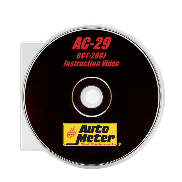 BCT-200J Instructional DVD Video (AC-29)