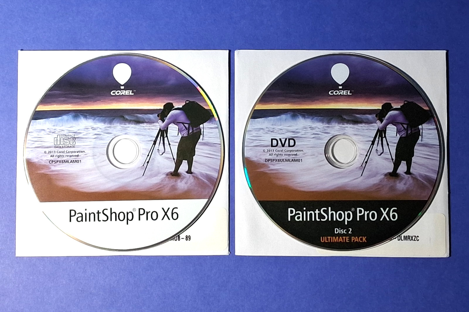 Corel PaintShop Pro X6 Ultimate 2013 Photo Editing Software DVDs