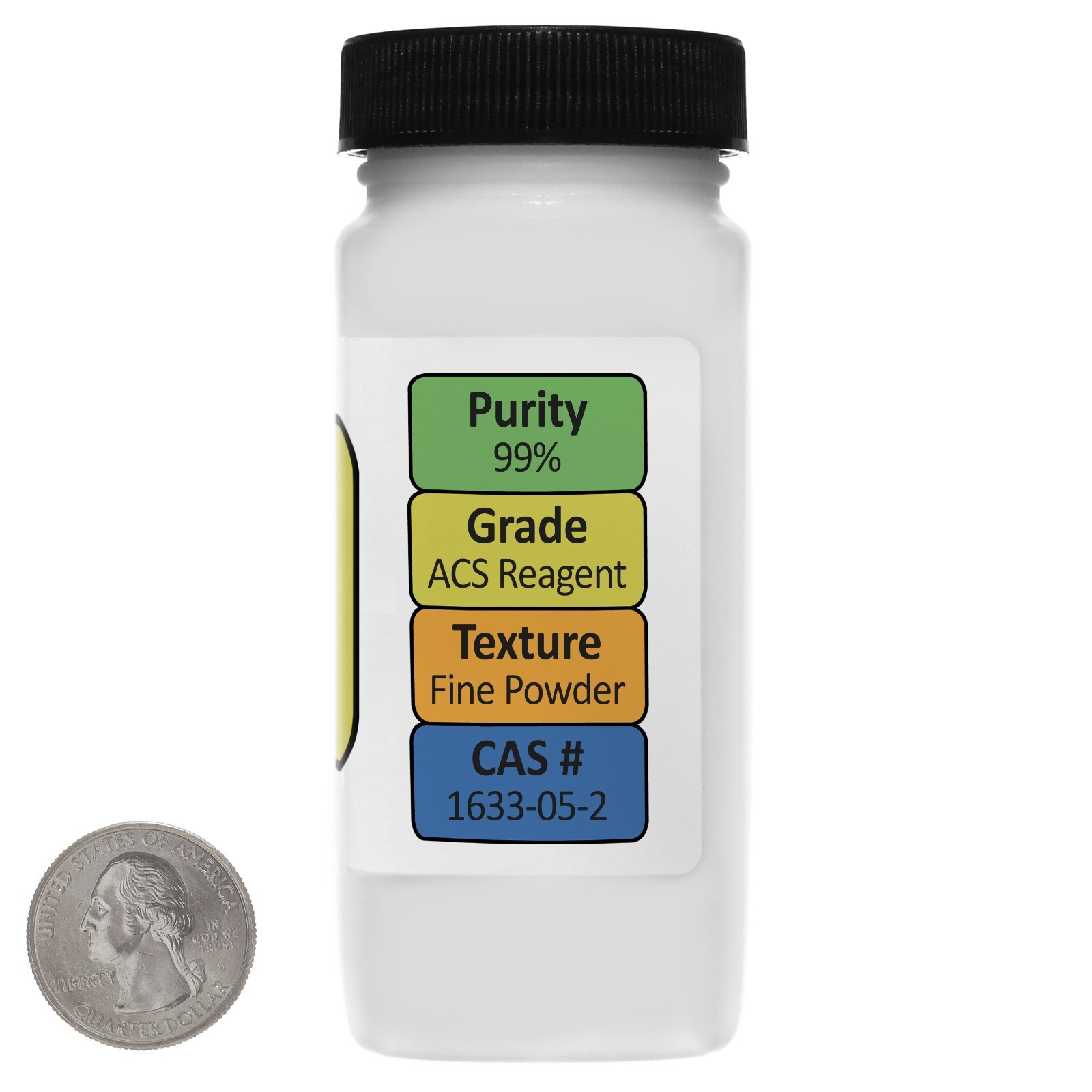 Strontium Carbonate [SrCO3] 99% ACS Grade Powder 3 Oz in an Easy-Pour Bottle USA