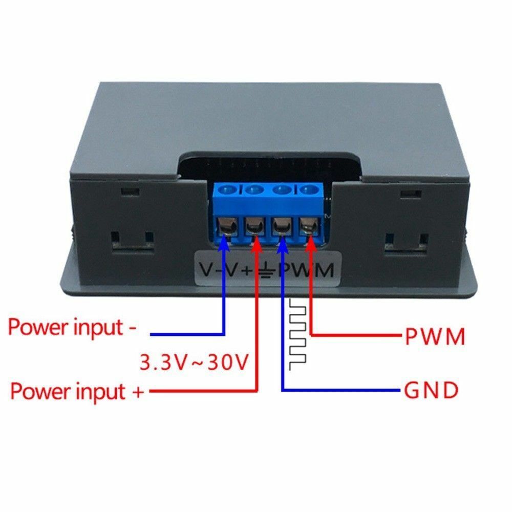 PWM Pulse Frequency Duty Cycle Square Wave GL Signal Generator Module Adjustable