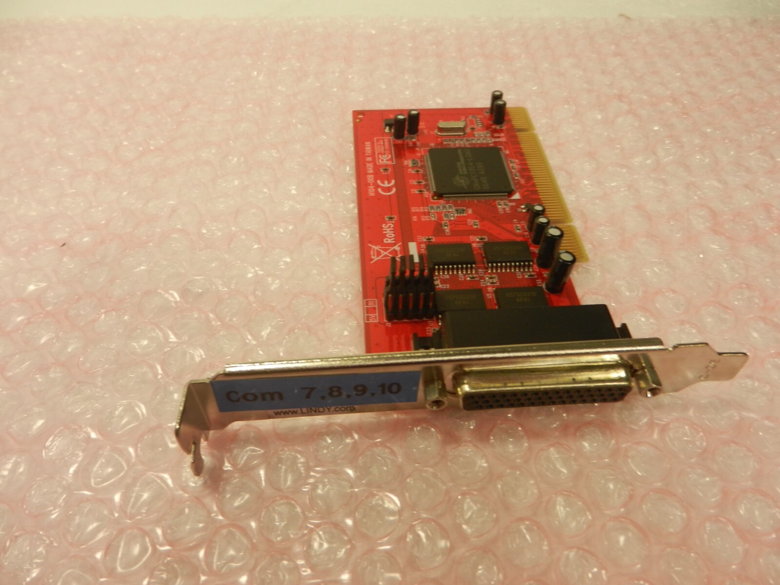 Lindy (( model H104-00B )) Parallel PORT - PCI Adapter Card