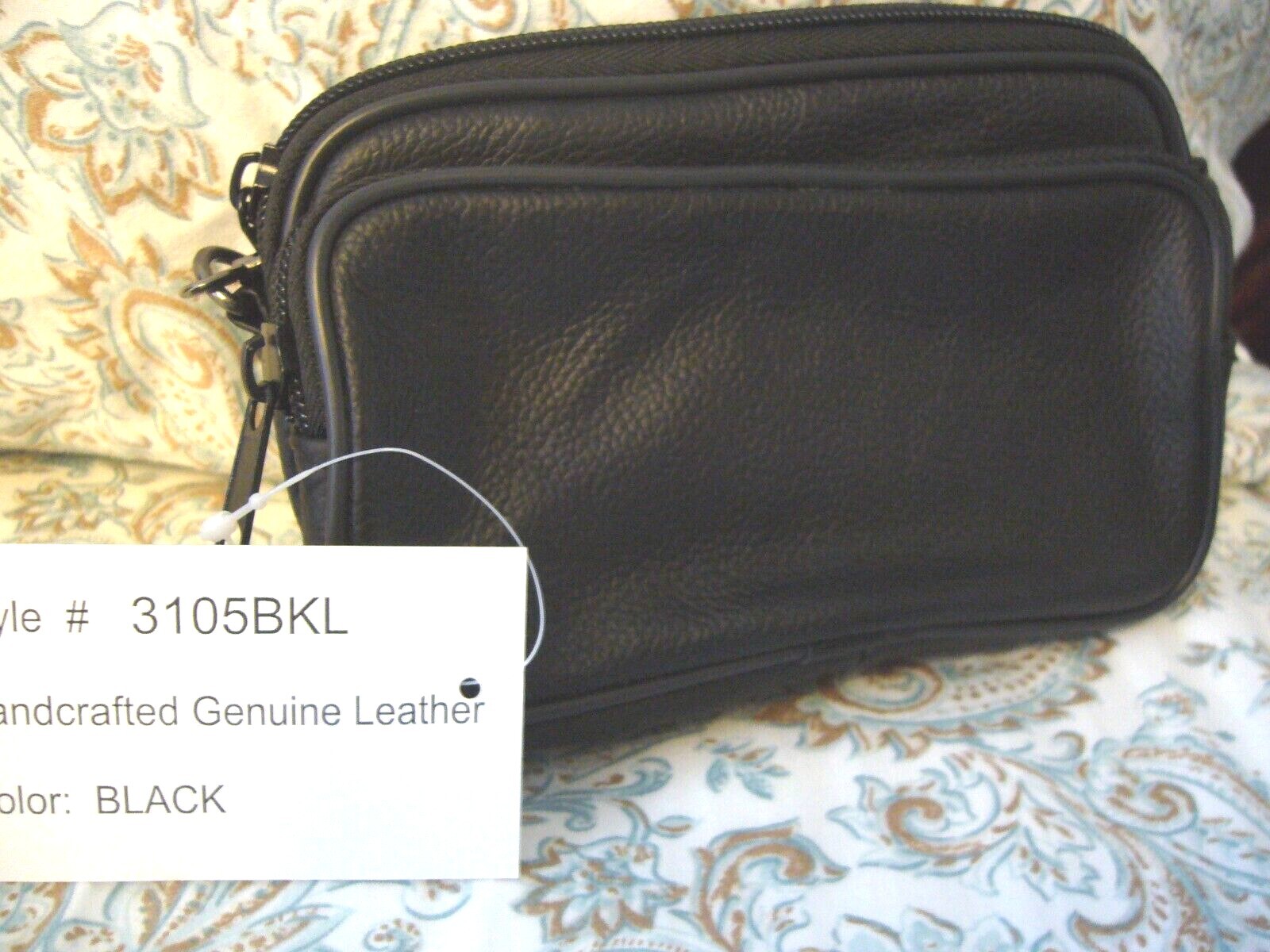 Men's Accessory Bags Soft Leather Women's Utility Bags Tools Wallet Cell Phones