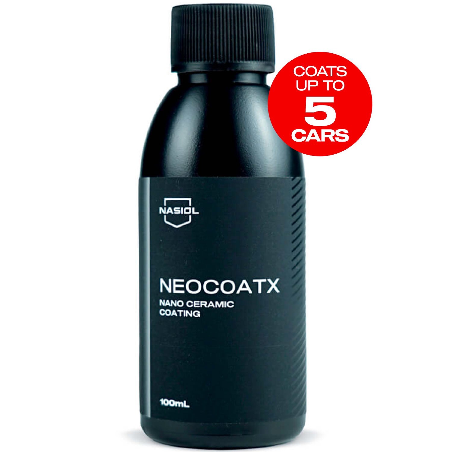 Nasiol Neocoatx Nano Ceramic Coating for Cars 100 ml, Auto Detailing Kit,CarCare