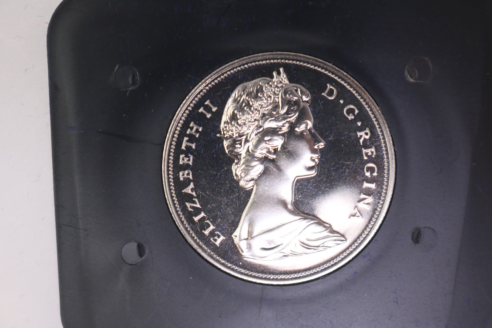 1972 Canada Uncirculated Dollar Coin Voyageur