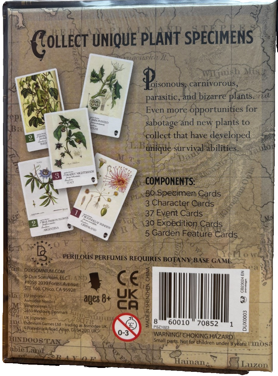 Botany Expansion: Perilous Perfumes - Factory Sealed