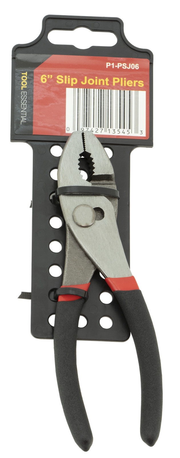 Tool Essentials 6" Slip Joint Pliers with Coated Grips