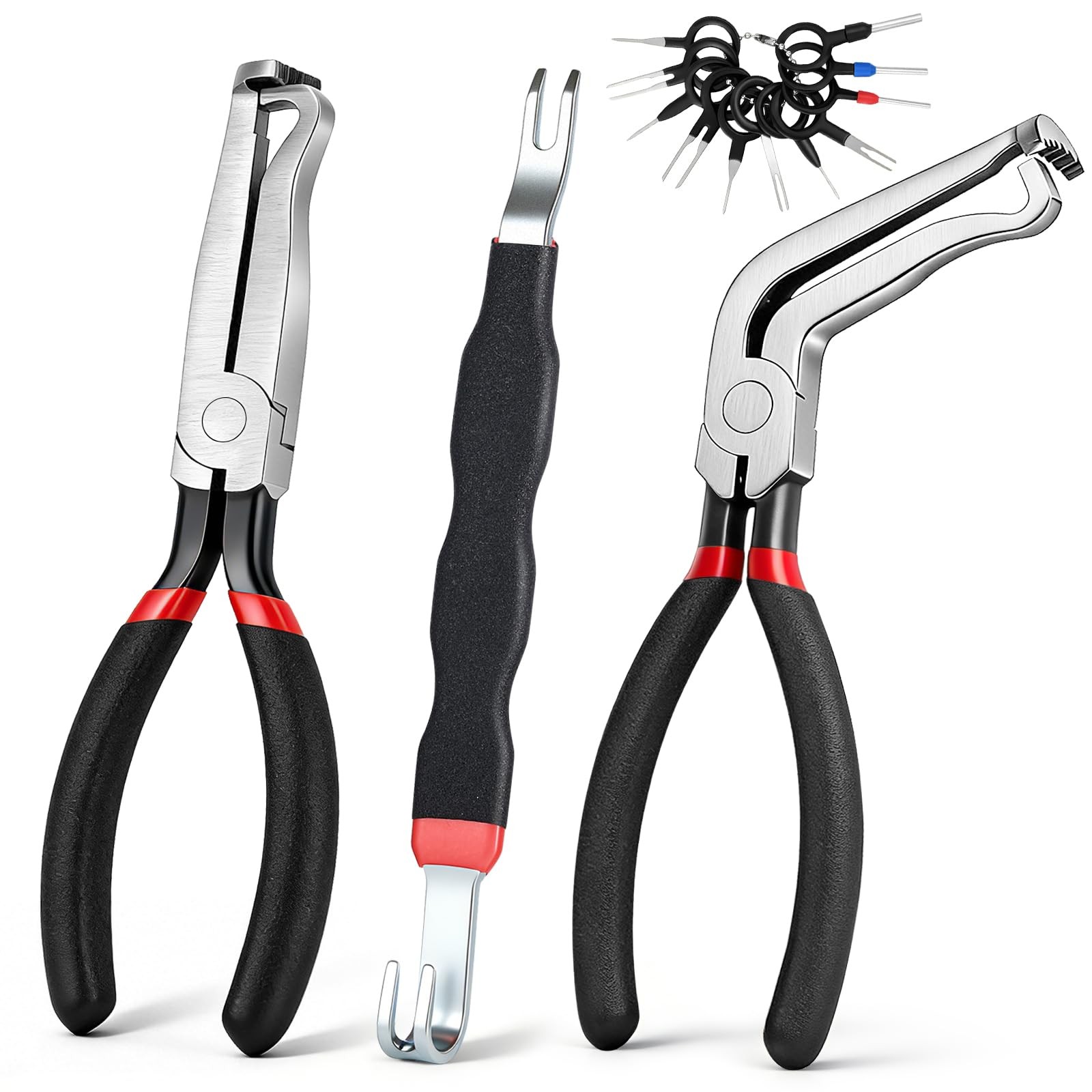 Nintival 3PCS Electrical Disconnect Pliers, Connector Removal Tool, Electrica...